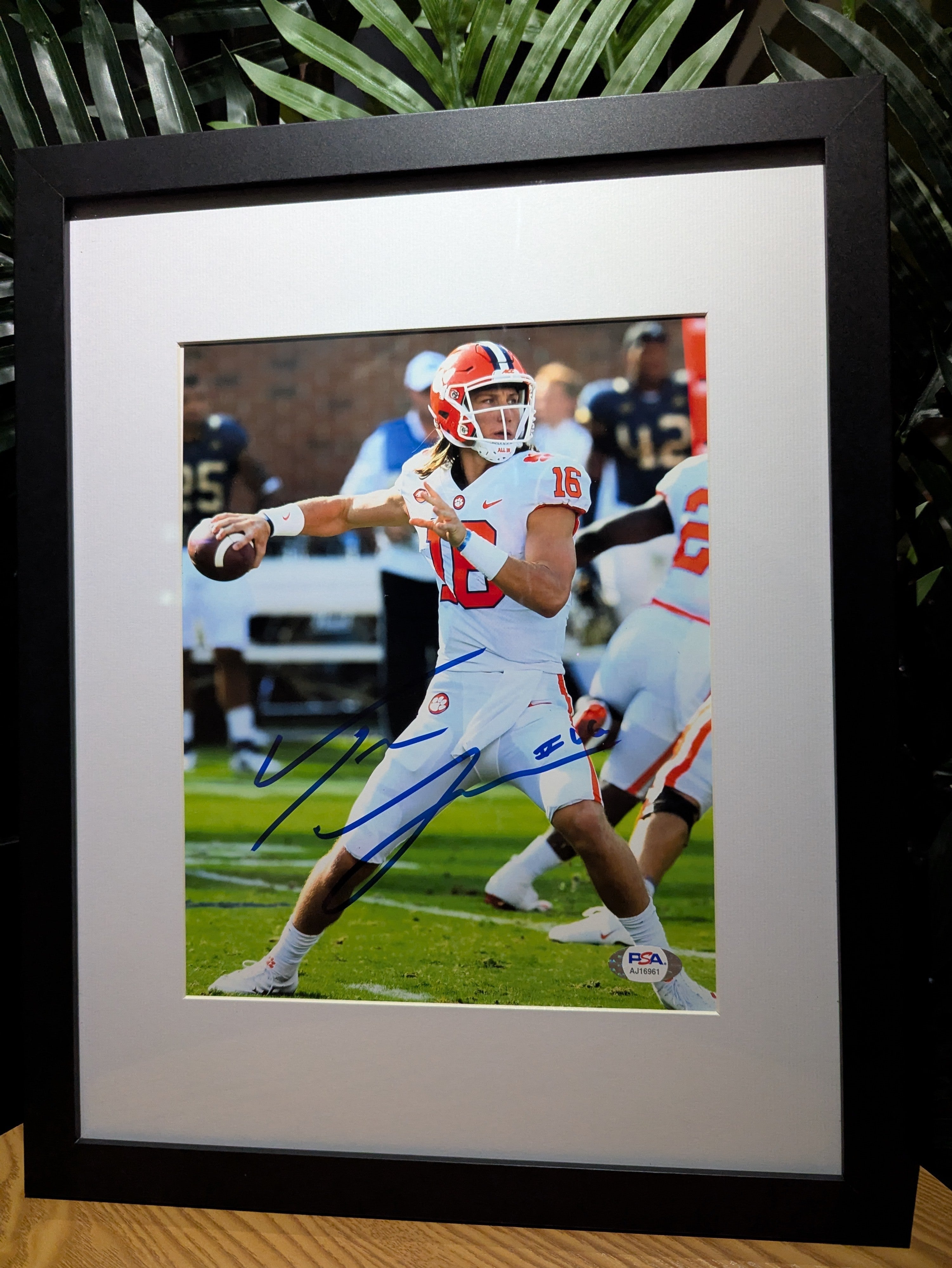 Signed Trevor Lawrence 8x10 (PSA)