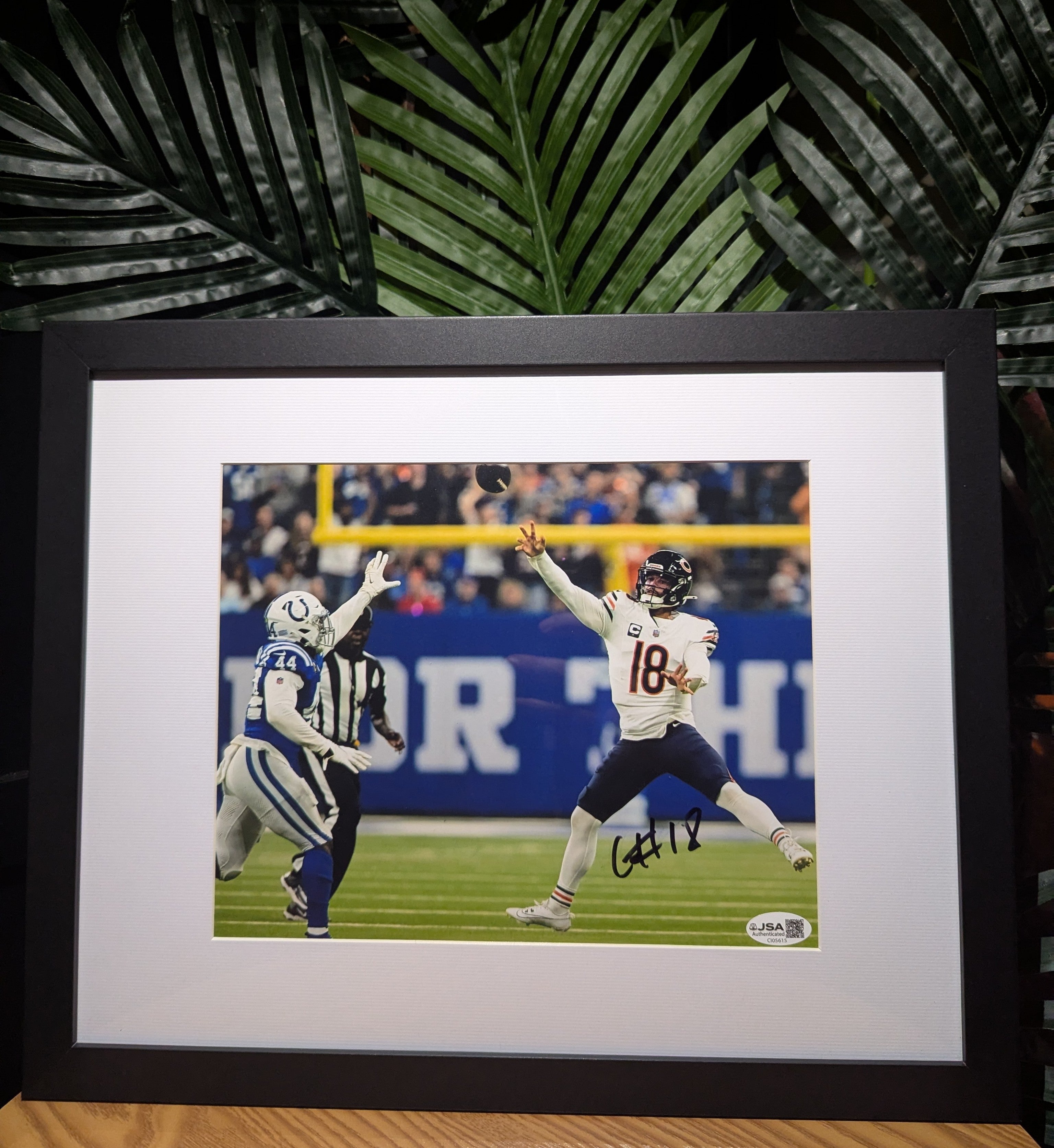 Signed Caleb Williams 8x10 (JSA)