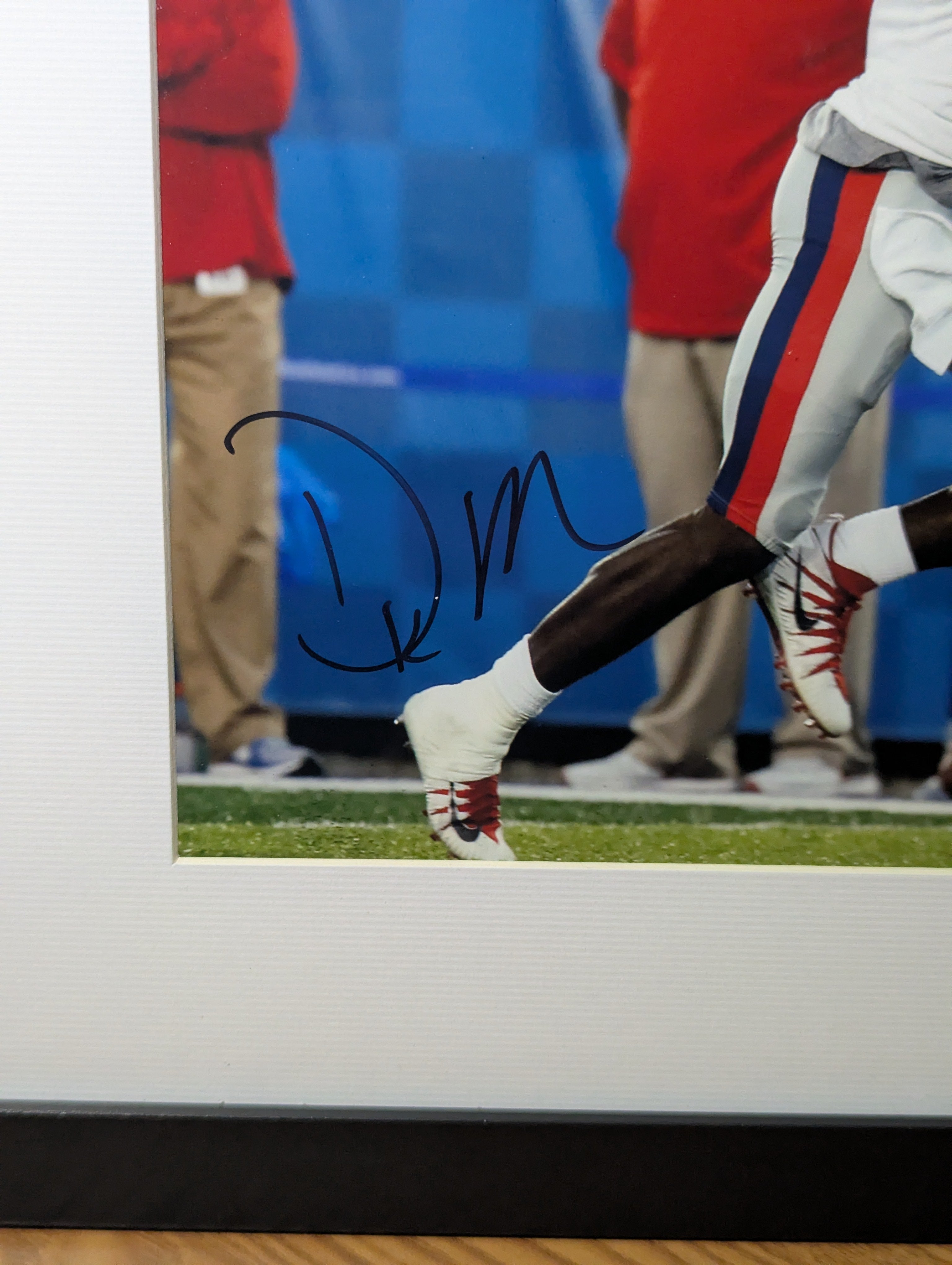 Signed DK Metcalf 8x10 (JSA)