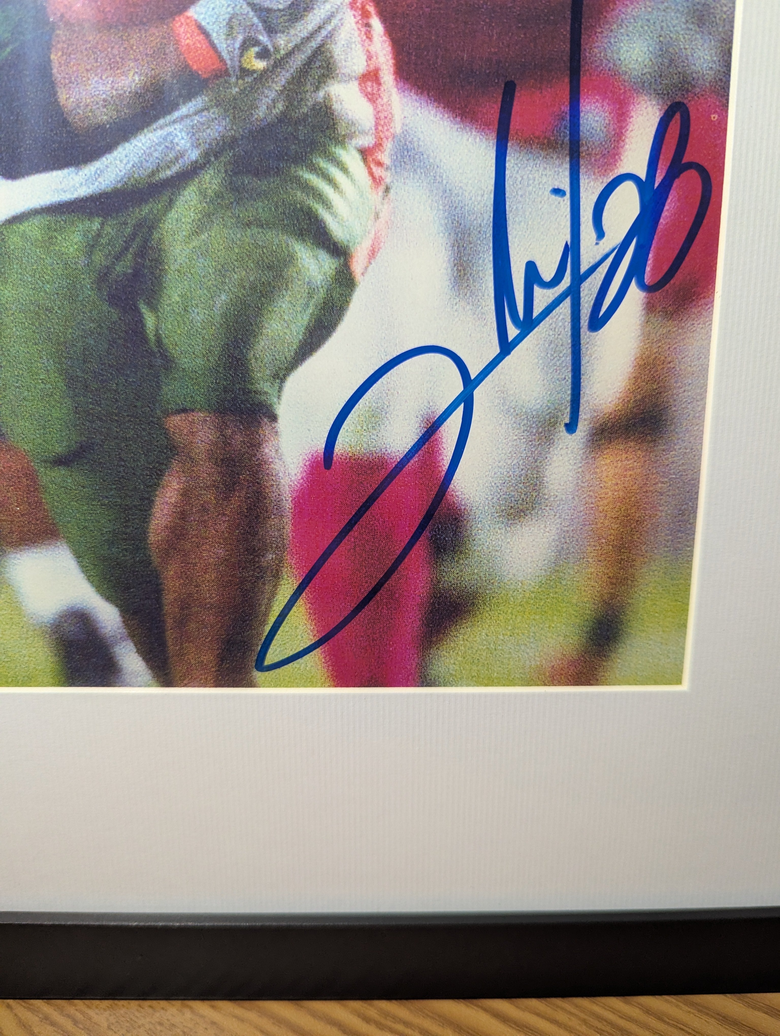 Signed Clinton Portis 8x10 (JSA)