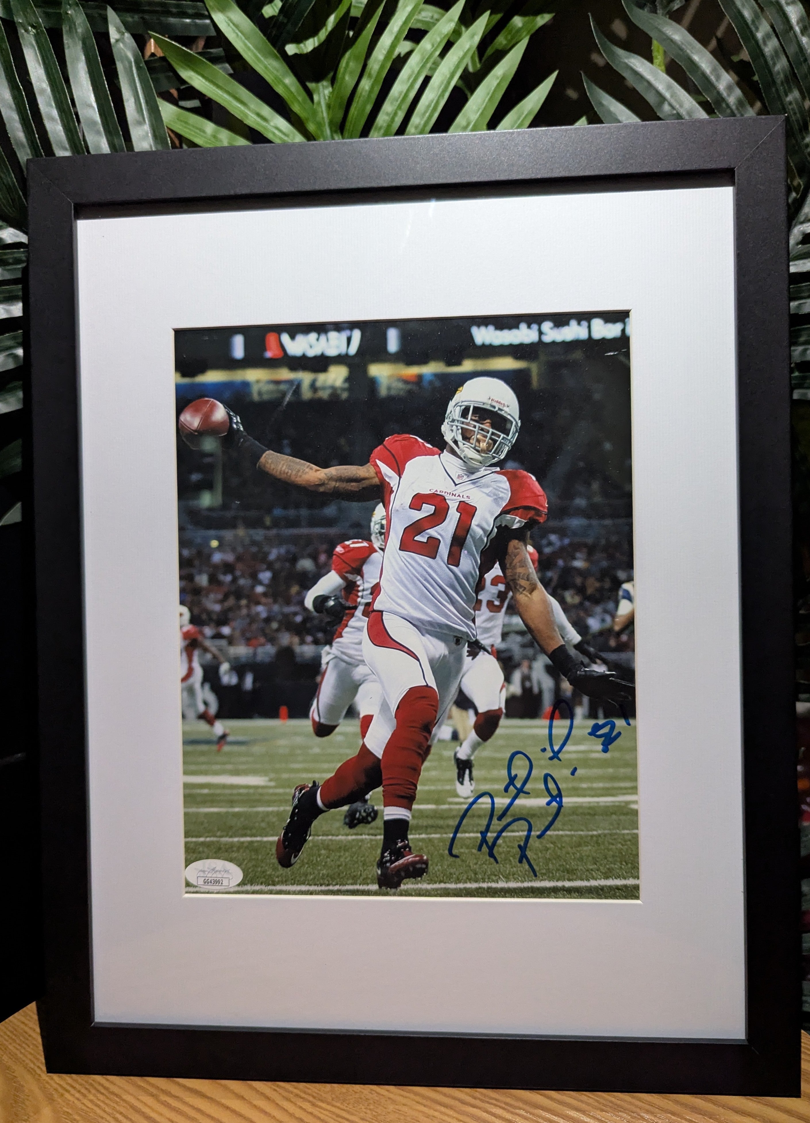 Signed Patrick Peterson 8x10 (JSA)