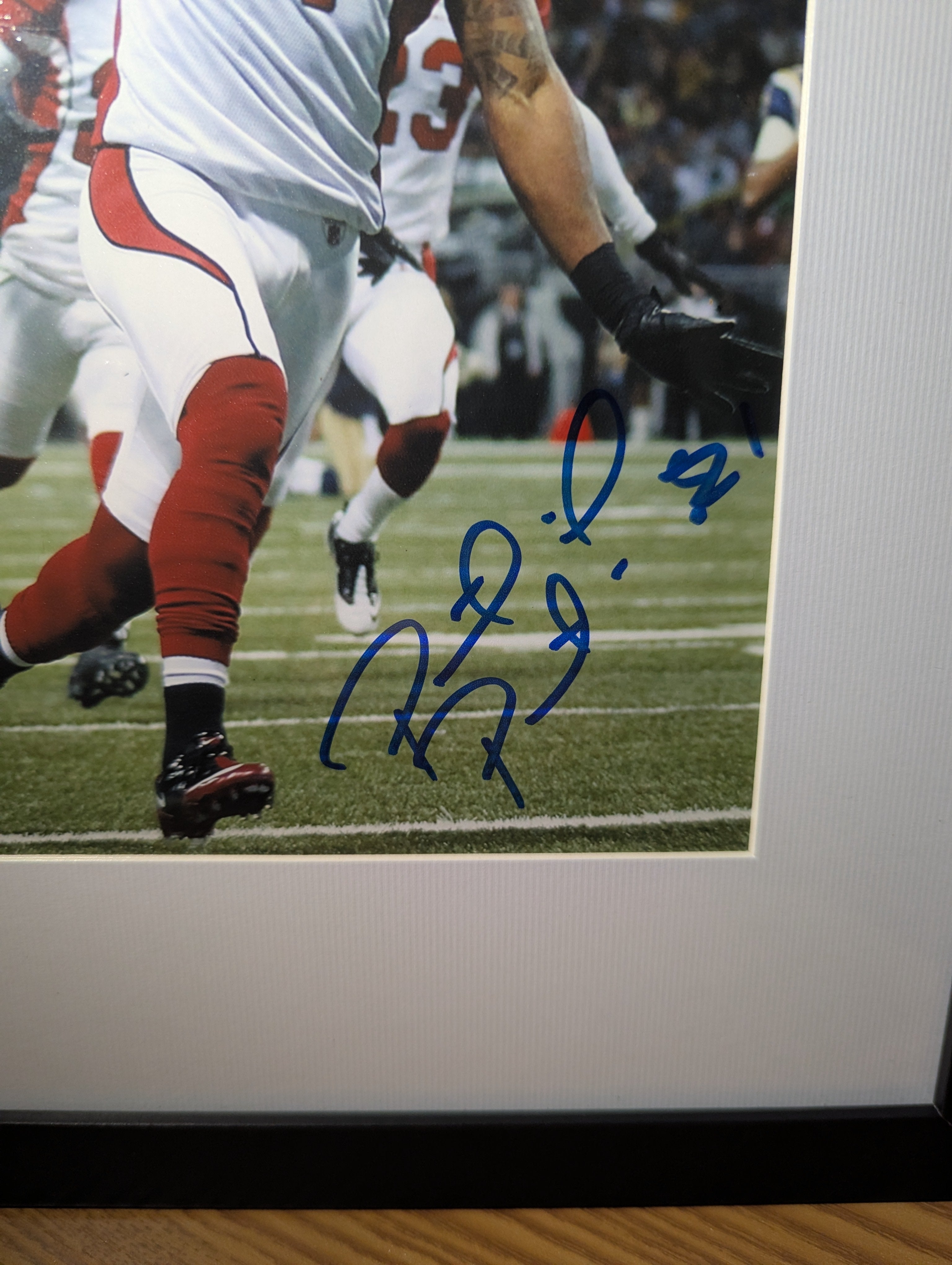 Signed Patrick Peterson 8x10 (JSA)