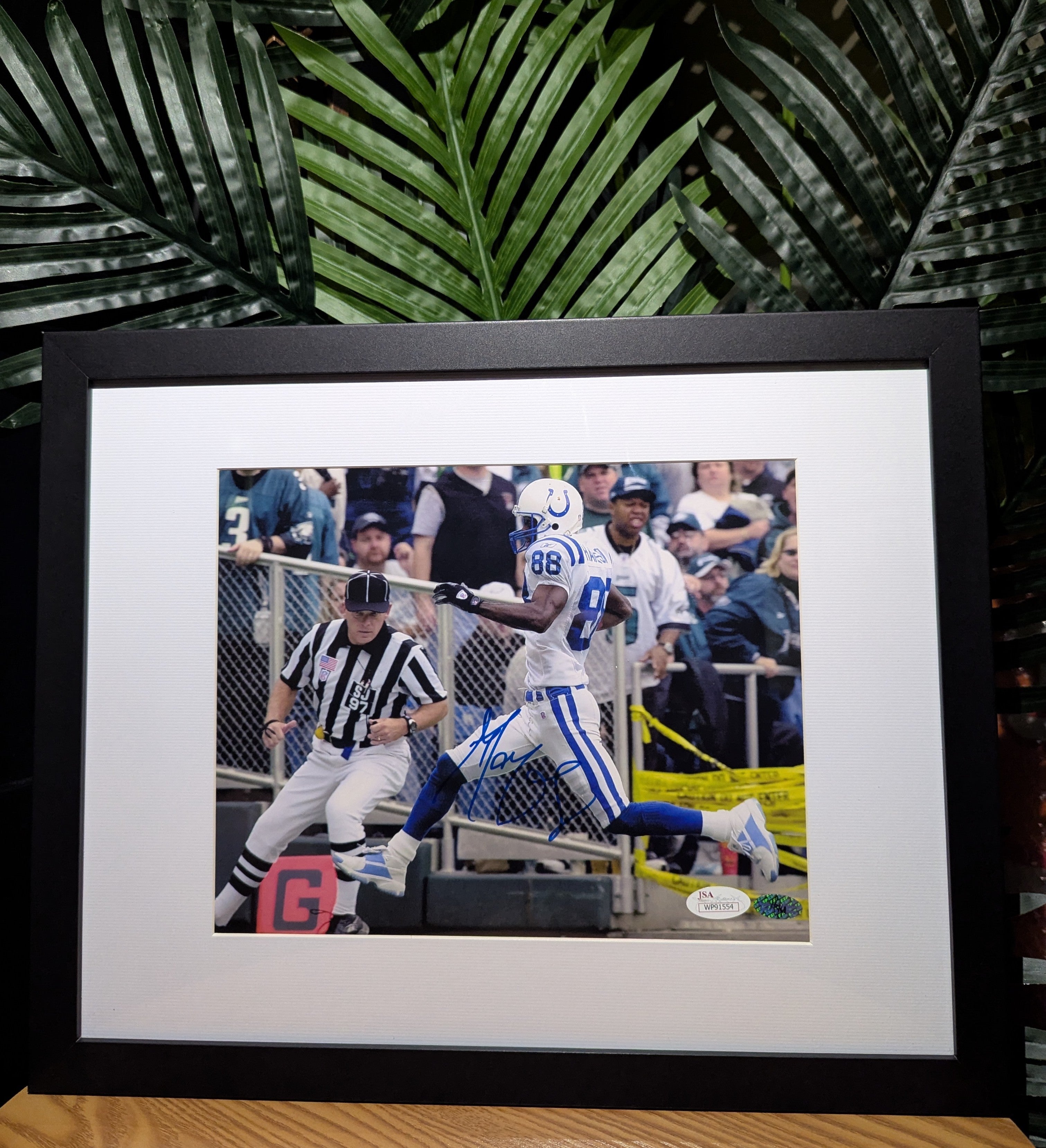 Signed Marvin Harrison 8x10 (JSA)