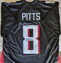 Signed Kyle Pitts Custom Jersey (Beckett)