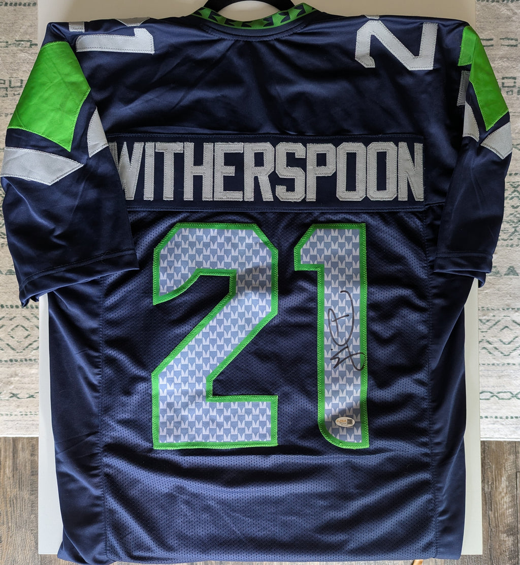 Signed Devon Witherspoon Custom Jersey in Display Case (JSA)