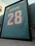 Signed De'Von Achane Custom Jersey (Beckett)