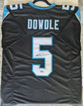Signed Rico Dowdle Custom Jersey (Beckett)