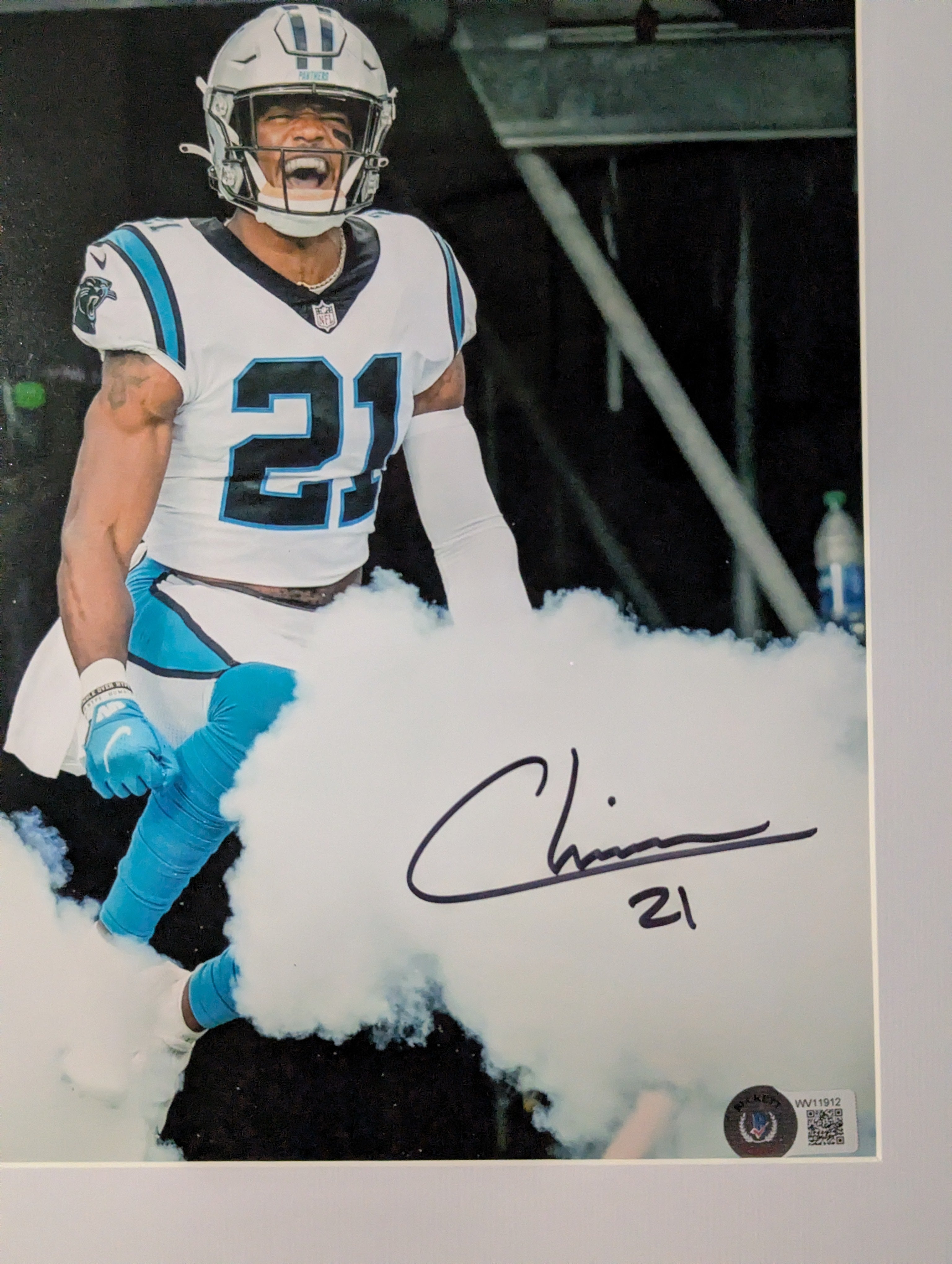 Signed Jeremy Chinn 8x10 (JSA)