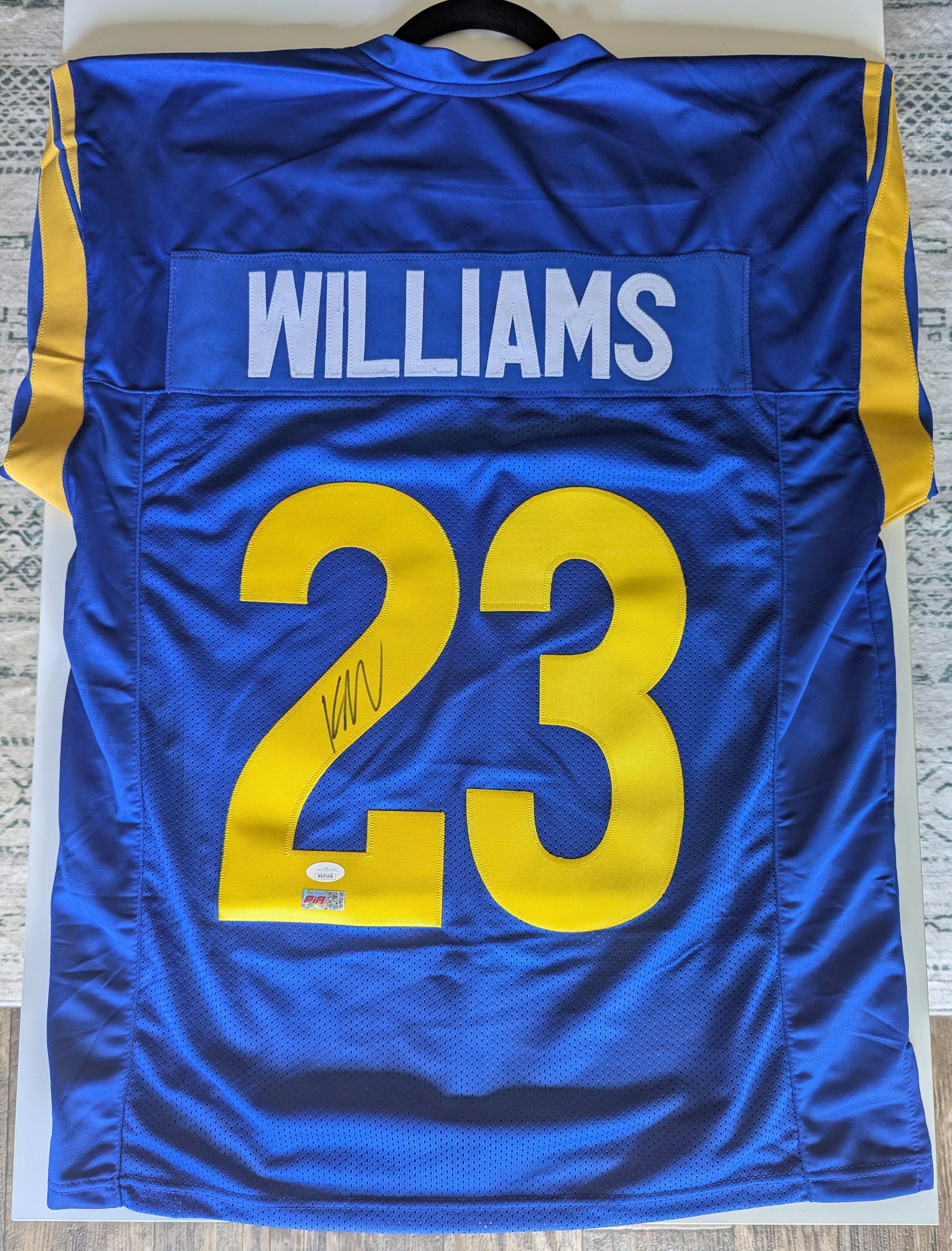 Signed Kyren Williams Custom Jersey (JSA)