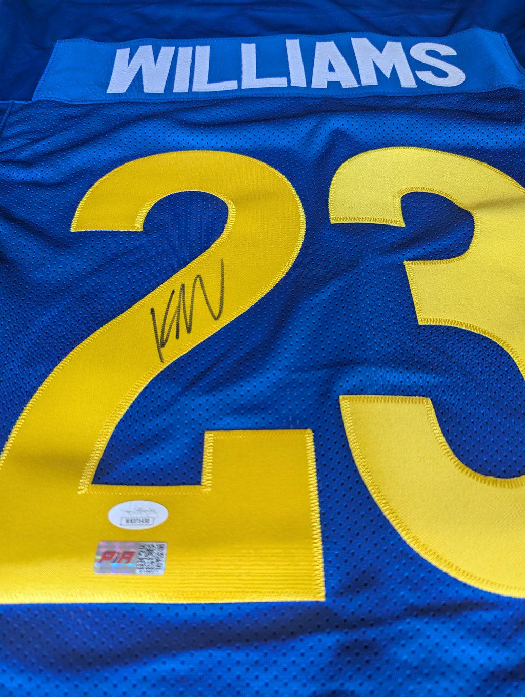Signed Kyren Williams Custom Jersey (JSA)