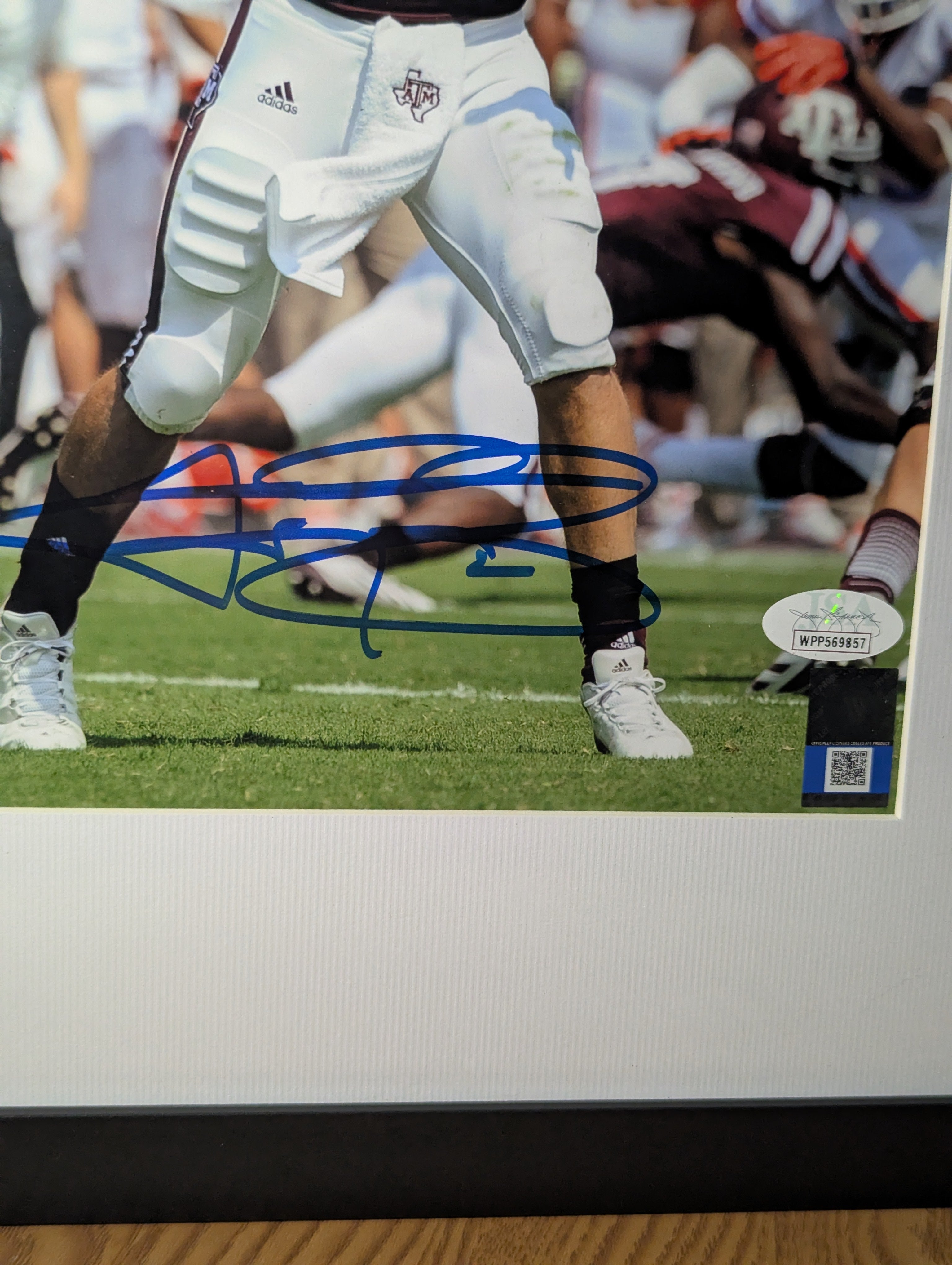 Signed Johnny Manziel 8x10 (JSA)