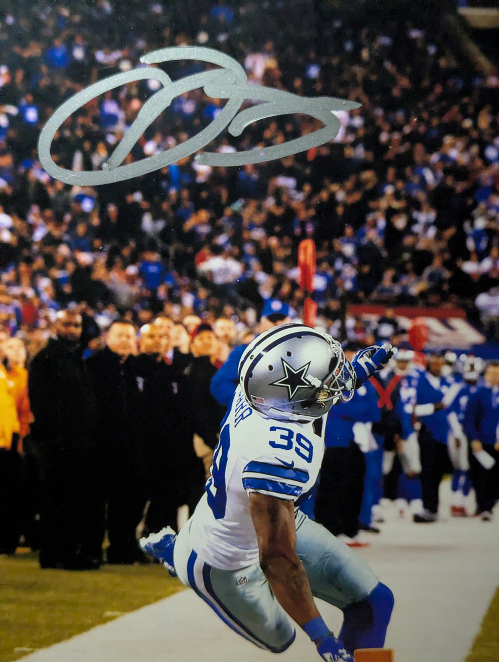 Signed Odell Beckham Jr 11x14 (Beckett)