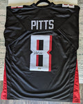 Signed Kyle Pitts Custom Jersey (Beckett)