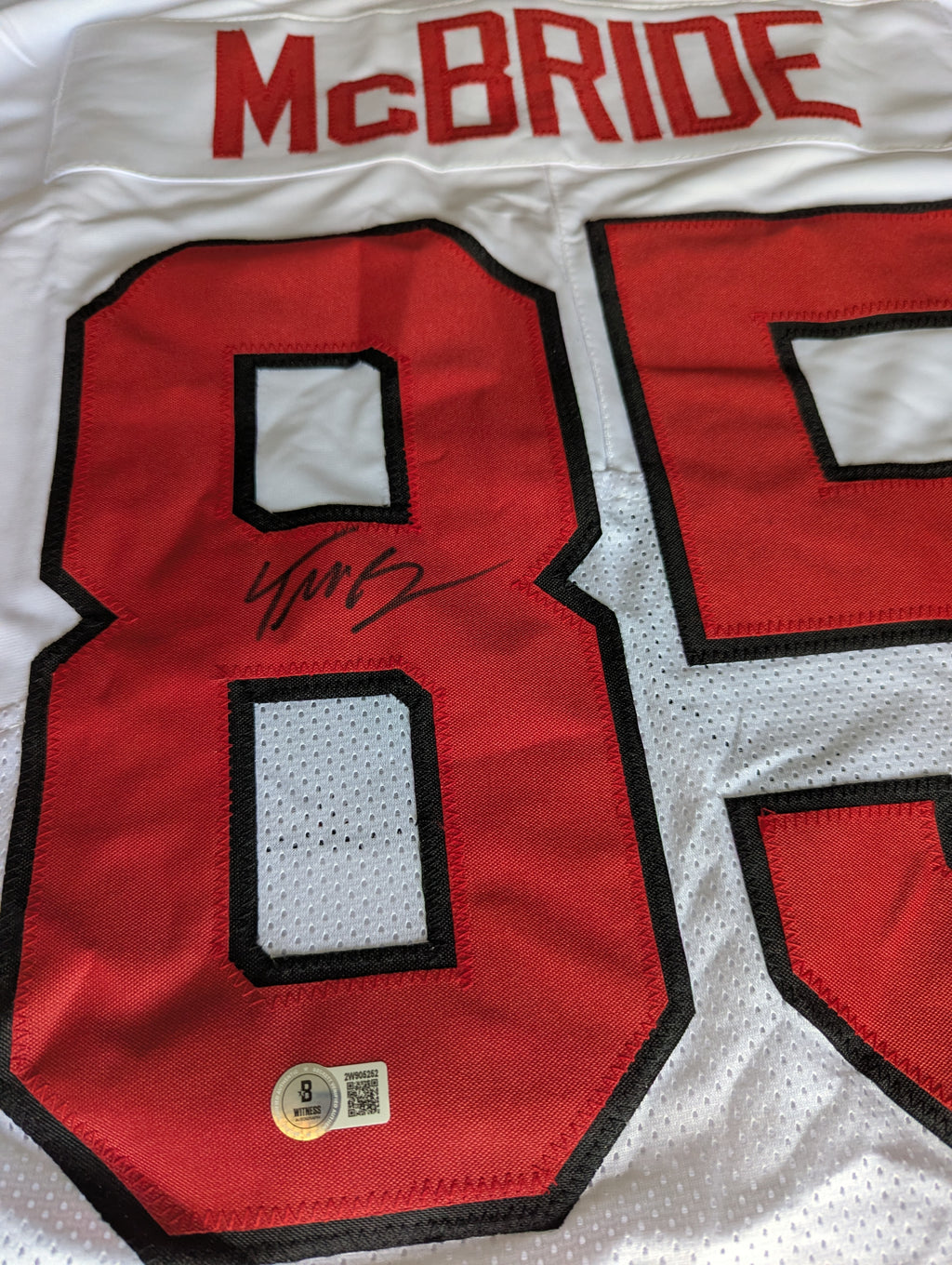 Signed Trey McBride Custom Jersey (Beckett)