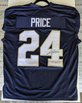 Signed Jadarian Price Custom Jersey (JSA)