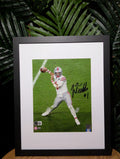 Signed Justin Fields 8x10 (Beckett)