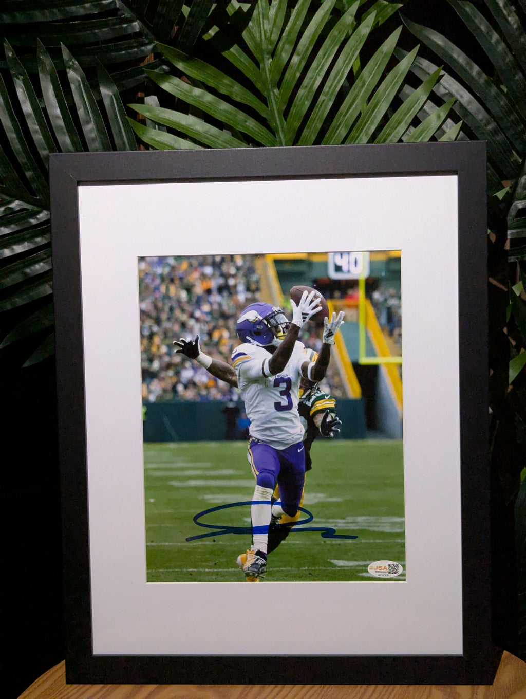 Signed Jordan Addison 8x10 (JSA)