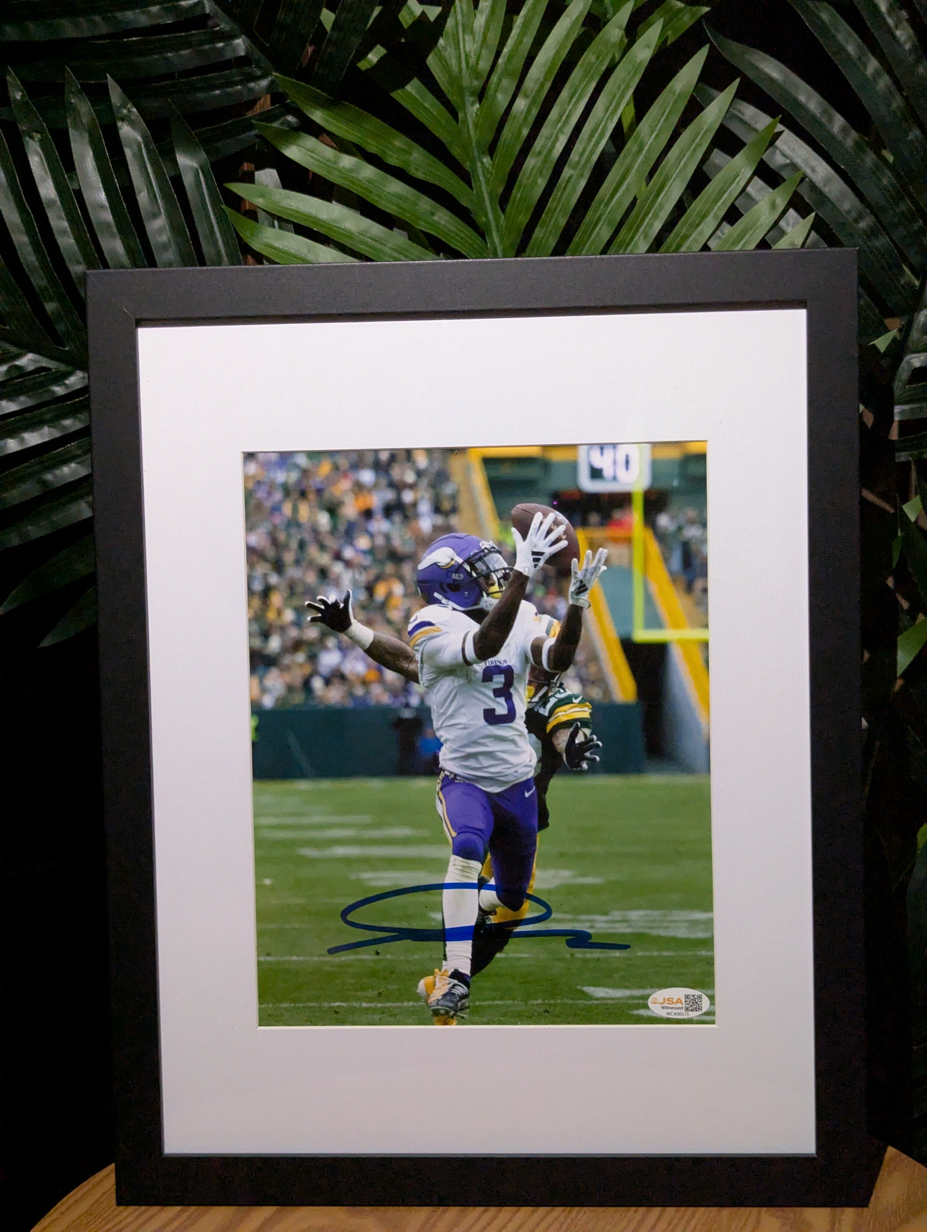 Signed Jordan Addison 8x10 (JSA)