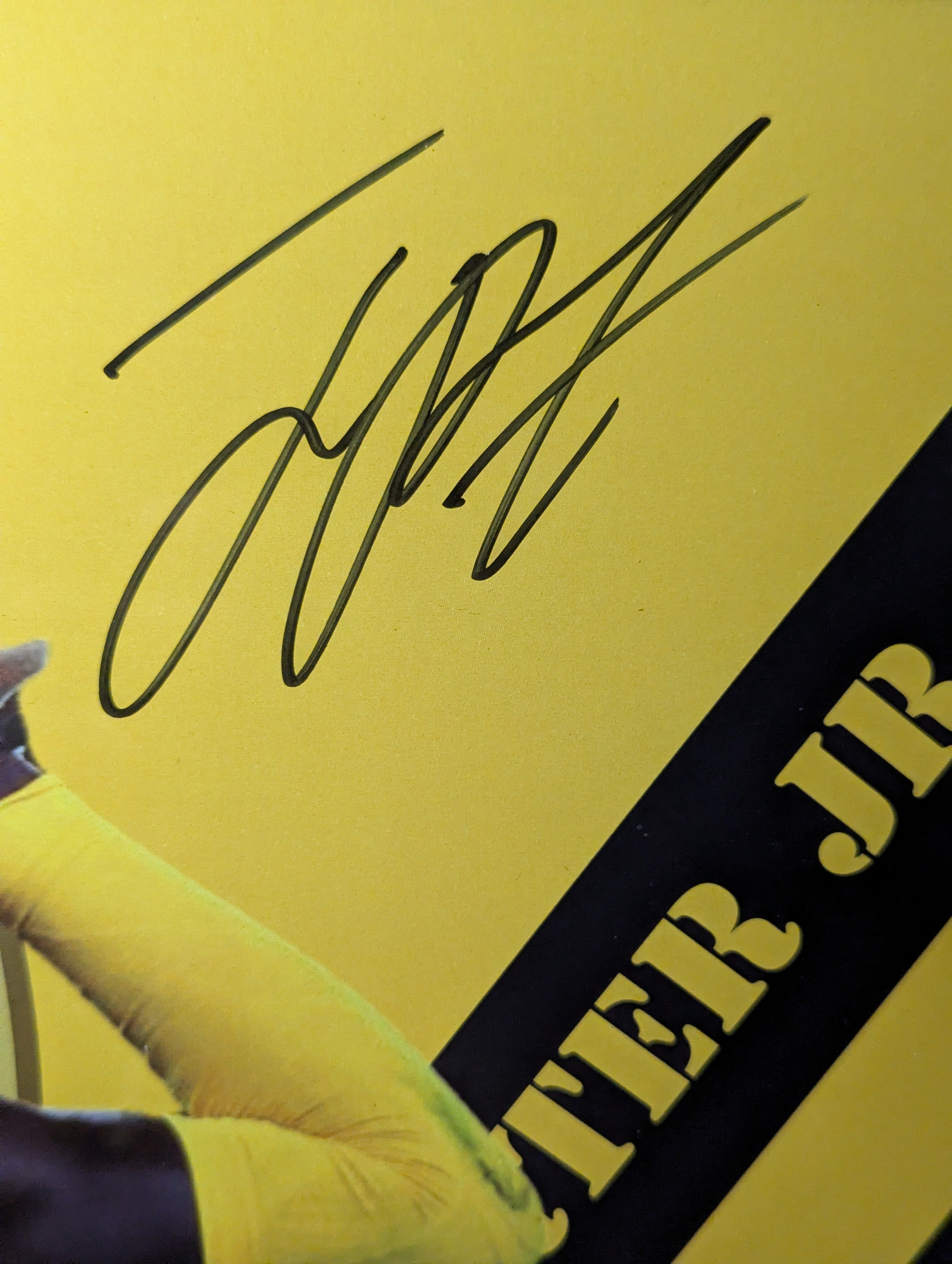 Signed Joey Porter Jr 11x14 (JSA)
