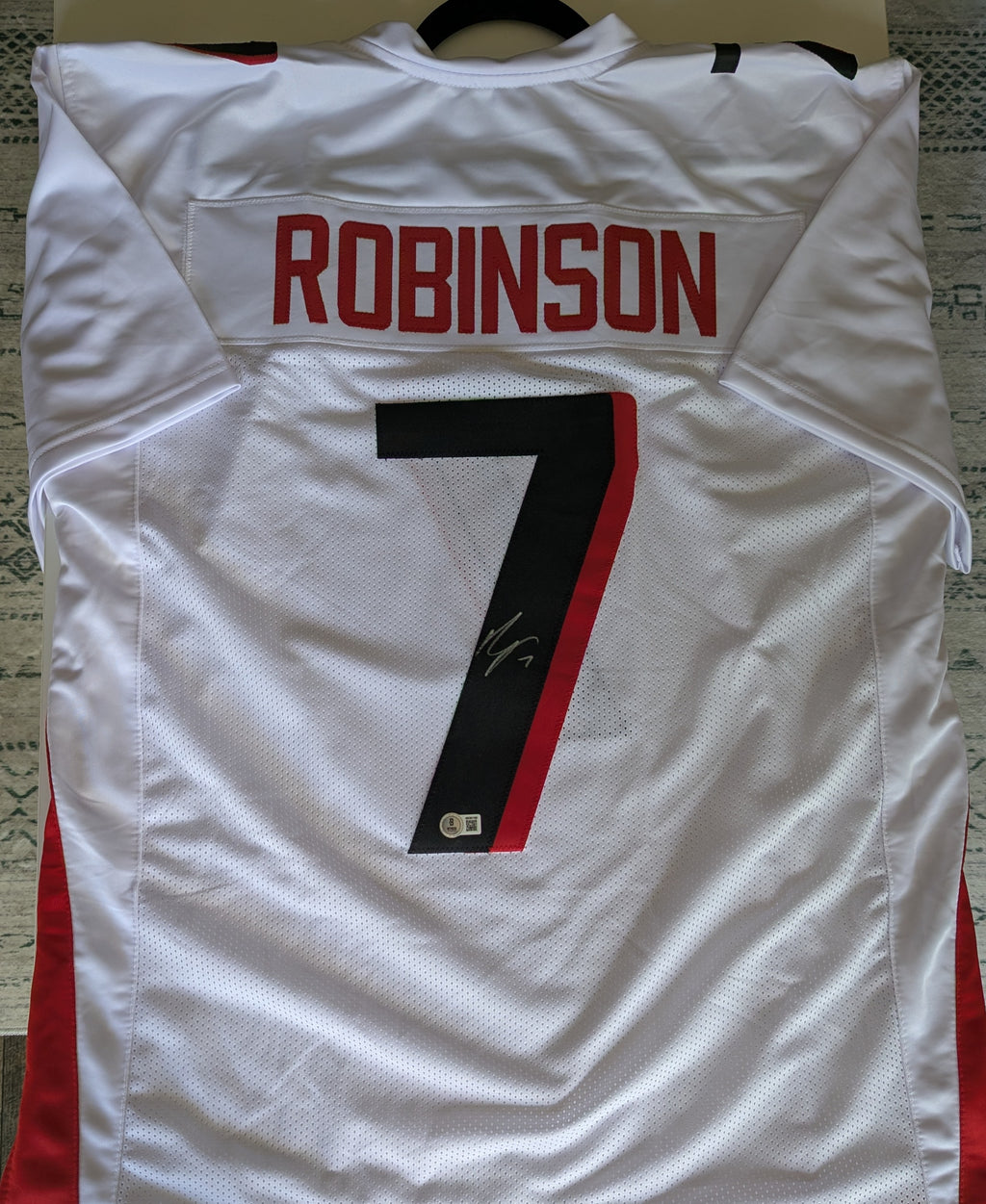 Signed Bijan Robinson Custom Jersey (Beckett)