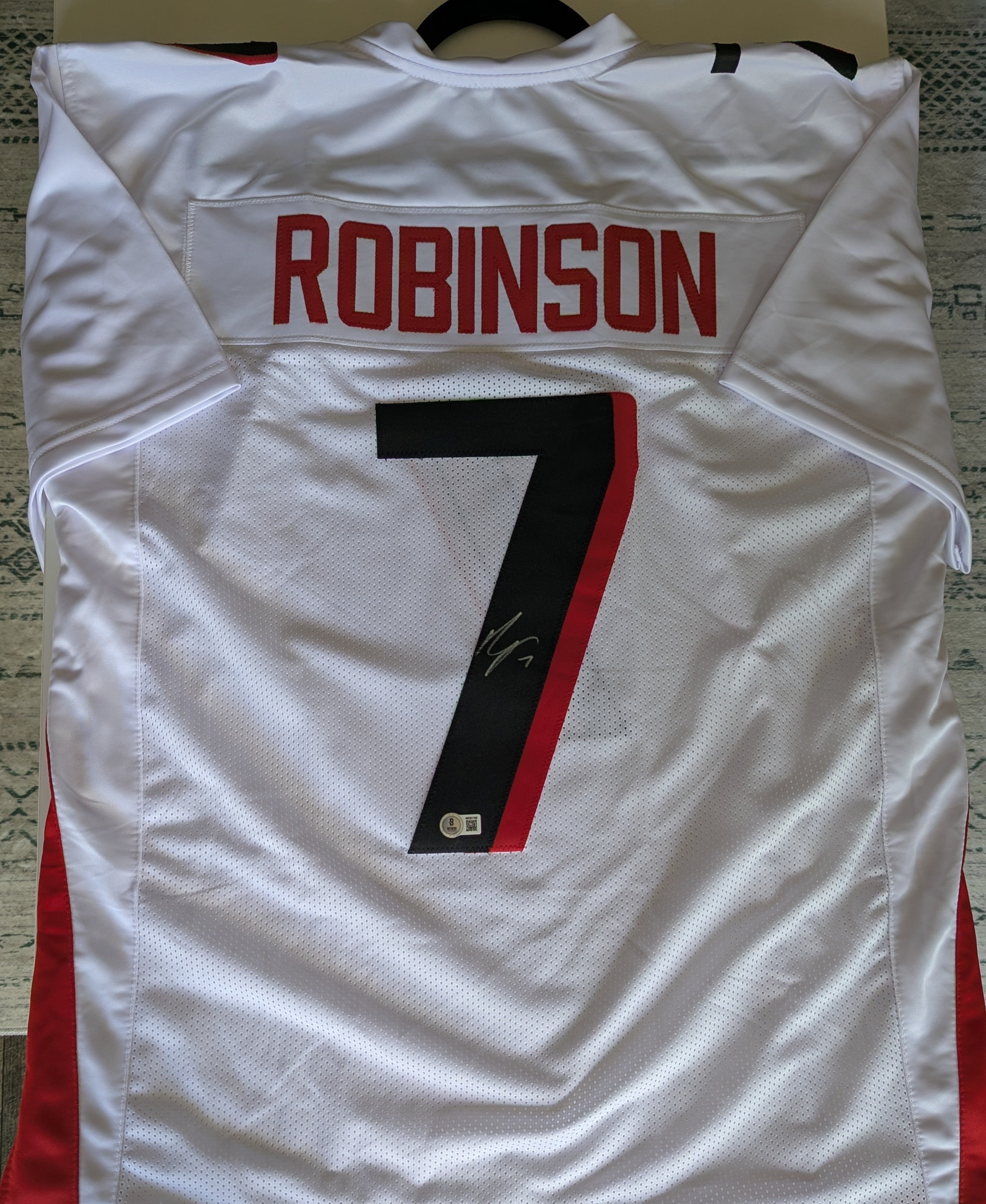 Signed Bijan Robinson Custom Jersey (Beckett)