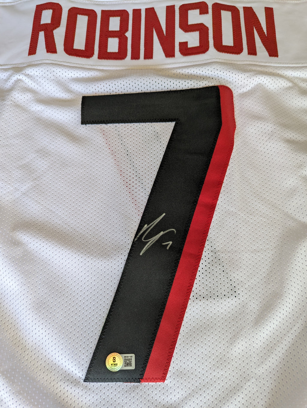 Signed Bijan Robinson Custom Jersey (Beckett)