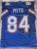 Signed Kyle Pitts Custom Jersey (Beckett)