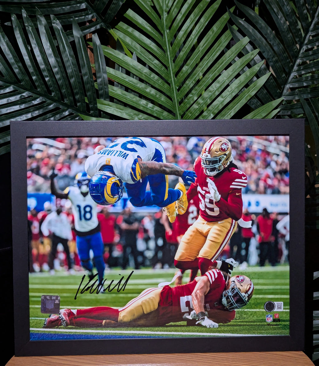Signed Kyren Williams 11x14 (Beckett)