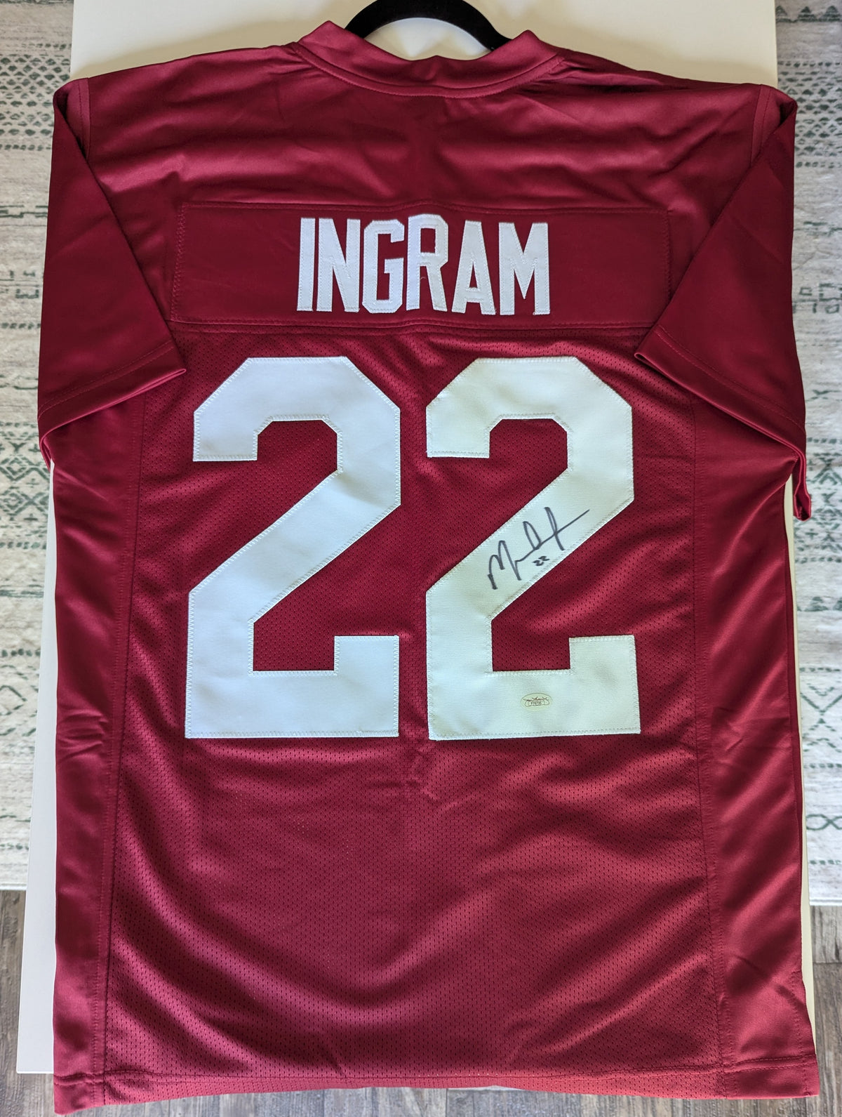 Signed Mark Ingram Custom Jersey (JSA)