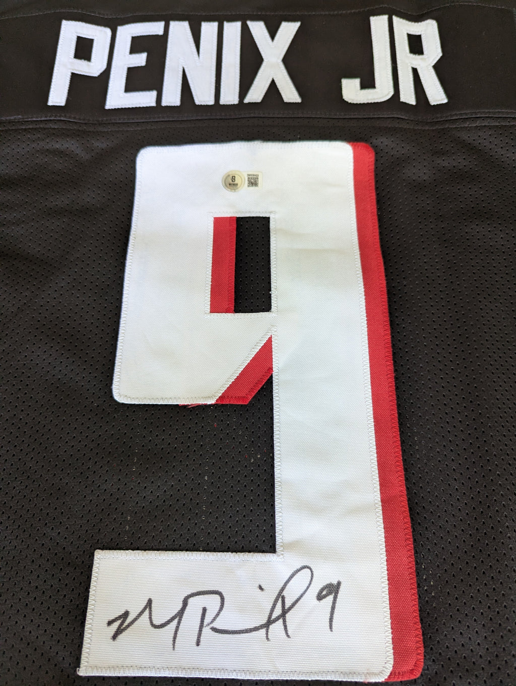 Signed Michael Penix Jr Custom Jersey (Beckett)