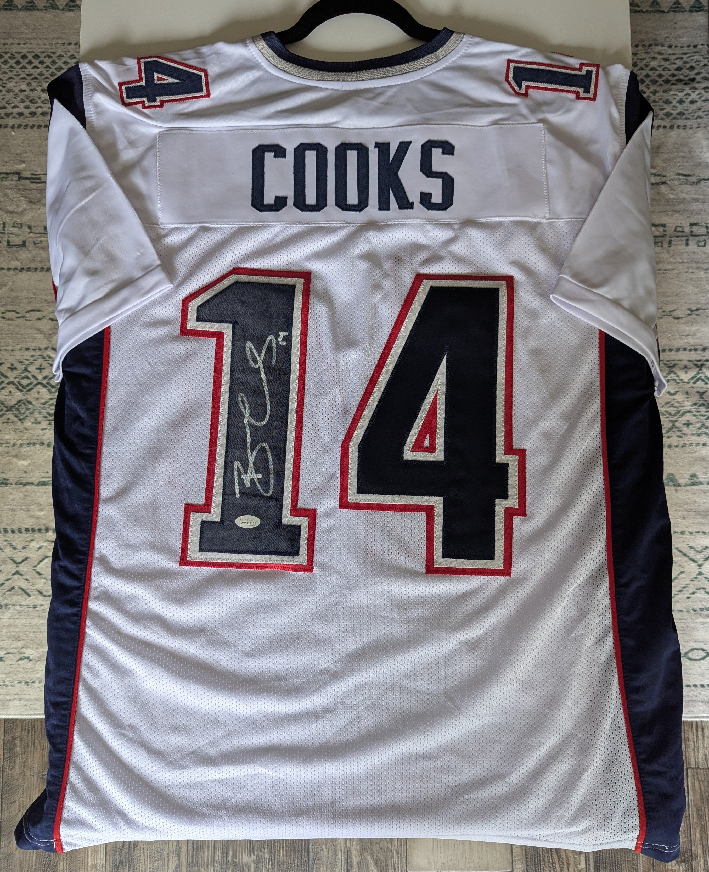Signed Brandin Cooks Custom Jersey (JSA)