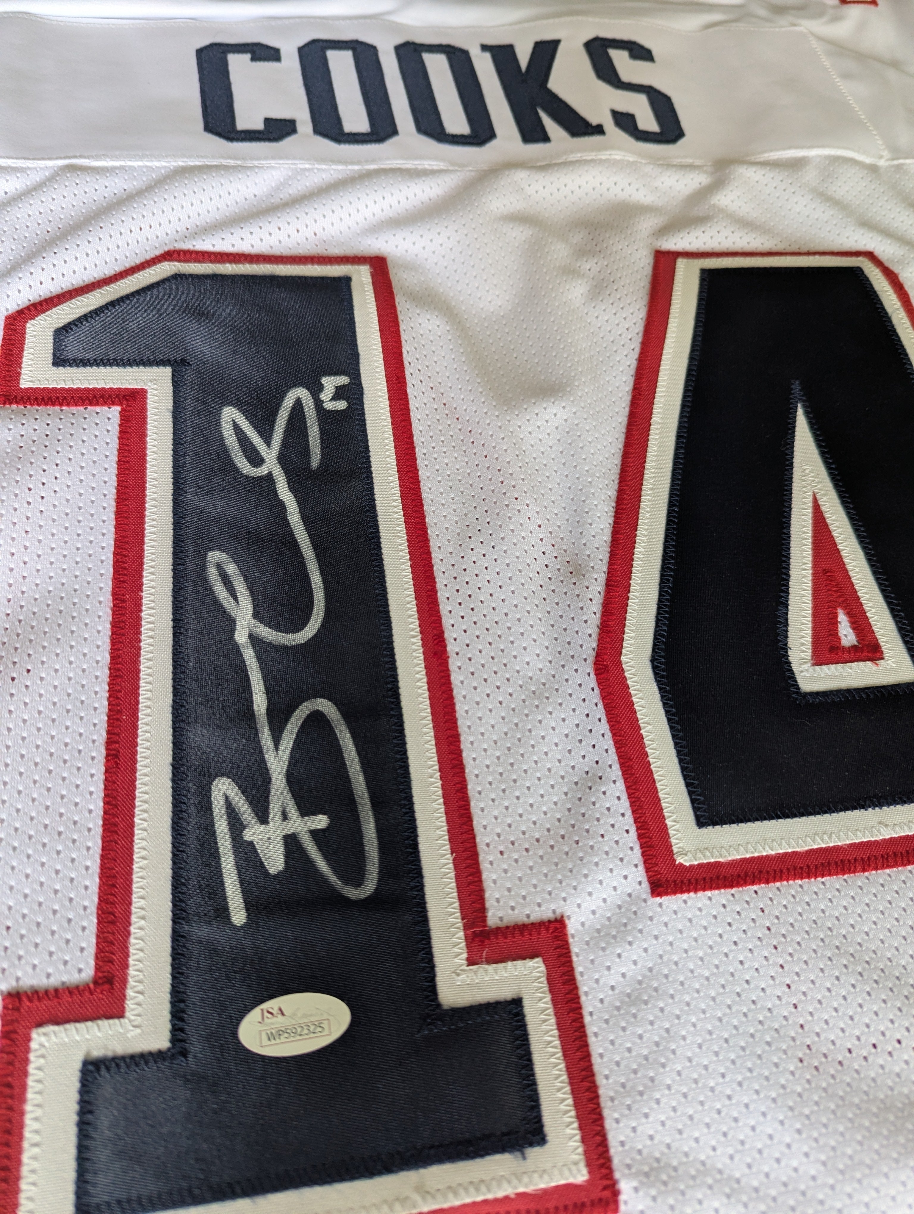 Signed Brandin Cooks Custom Jersey (JSA)