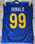 Signed Aaron Donald Custom Jersey (Beckett)