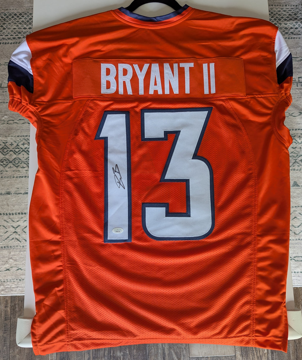 Signed Pat Bryant II Custom Jersey (JSA)