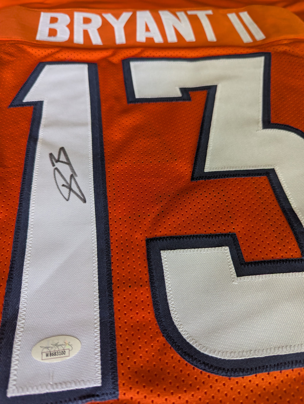 Signed Pat Bryant II Custom Jersey (JSA)